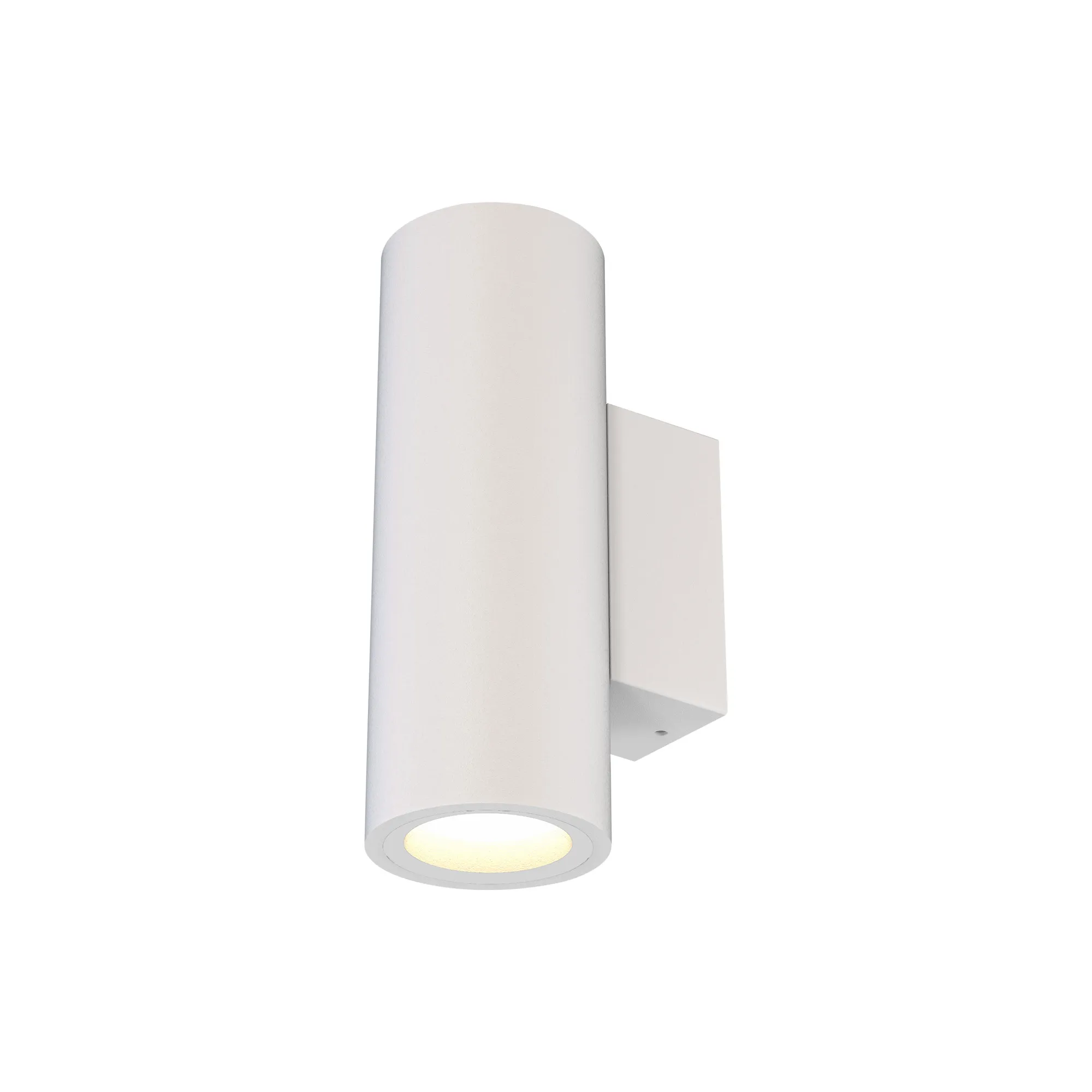 M9098  Pere Wall Light, 2 Light GU10, White, IP65, 2yr Warranty